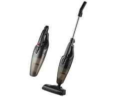 Rankinis dulkių siurblys-šluota „2-in-1“ su 9 papildomais antgaliais (600W, juodas)