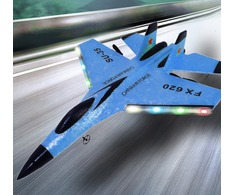 RC Nuotolinio valdymo lėktuvas SU-35 FX-620 (mėlynas)