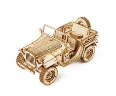 Robotime 3D medinis konstruktorius Armijos automobilis