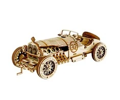 Robotime 3D medinis konstruktorius Grand Prix automobilis