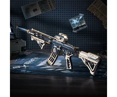 Robotime 3D medinis mechaninis konstruktorius M416 Carbine