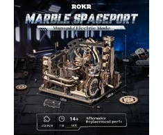 Robotime 3D medinis mechaninis konstruktorius MARBLE SPACEPORT