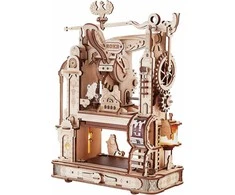 Robotime 3D medinis mechaninis konstruktorius Klasikinis spausdinimo presas