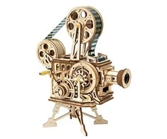 Robotime 3D medinis mechaninis konstruktorius KINO PROJEKTORIUS „Vitascope“