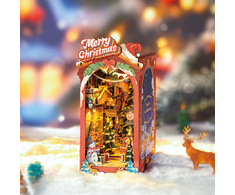 Robotime Mini namas 3D konstruktorius Christmas Street