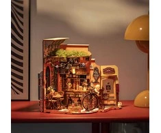 Robotime Mini namas 3D konstruktorius Rolife Cheers Bar &amp; Dining