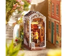 Robotime Mini namas 3D medinis konstruktorius Holiday Cafe