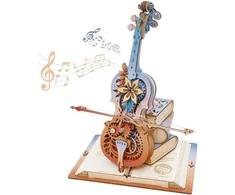 Robotime Muzikinis 3D medinis konstruktorius Svajonių simfonija