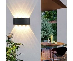 Sieninis šviestuvas Sieninis LED lauko šviestuvas IP65 8 W