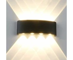 Sieninis šviestuvas Sieninis LED lauko šviestuvas IP65 8 W
