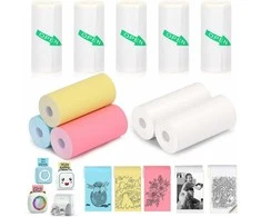 Spausdinimo popieriaus rinkinys mini spausdintuvams, 10 vnt