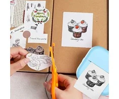 Spausdinimo popieriaus rinkinys mini spausdintuvams, 10 vnt