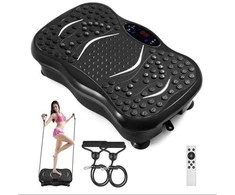 Vibracijos plokštė Vibro treniruoklis Platforma su vibro funkcija ir Bluetooth garsiakalbiu