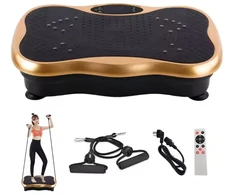 Vibracijos plokštė Vibro treniruoklis Platforma su vibro funkcija ir Bluetooth garsiakalbiu