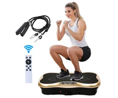 Vibracijos plokštė Vibro treniruoklis Platforma su vibro funkcija ir Bluetooth garsiakalbiu