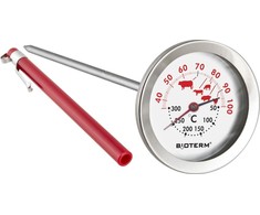 Browin 2-in-1 thermometer for baking (+ 30 ° C + 100 ° C) and orkaitė (+ 50 ° C + 300 ° C)