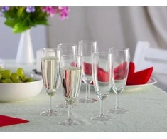 Ballon set of 6 champagne glasses 150 ml