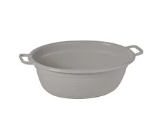 Keeeper laundry tub oval 25l urban pilkas