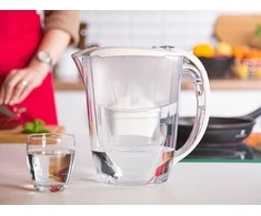 Pitcher water purifier Aquaphor Amethyst 2,8l, with three filters B100-25 Maxfor, baltas colour