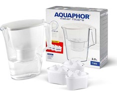 Pitcher water purifier Time 2,5l with three filters B25 Maxfor, baltas colour