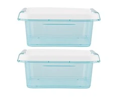 Orplast Arcticline set of 2 square food containers 2 L 20x20x8 cm