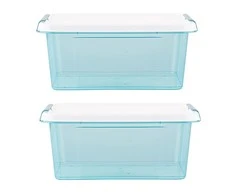 Orplast Arcticline set of 2 rectangular food containers 1.6 L 19.5 x 15 x 8.5 cm