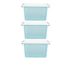 Orplast Arcticline set of 3 square food containers 1.15 L 15x15x8.5 cm