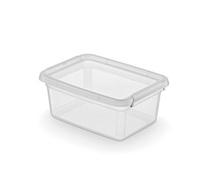 Orplast „Basestore“ indas su dangteliu ir spaustukais, 28 x 19 x 13 cm, 4,5 l