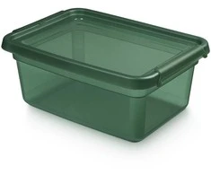 Moxom „Basestore“ indas su dangčiu ir spaustukais, 28x38x16 cm, 12,5 l, pušis