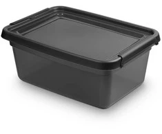 Moxom „Basestore“ anglies indas su dangčiu ir spaustukais, 28x38x16 cm, 12,5 l