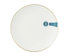Lumarko Bella auksinis line dinner plate 26 cm cream porcelain
