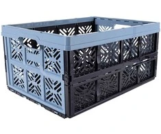 Daiktadėžė Keeeper, 32 l, juoda/žydra, 48 x 35 x 23 cm