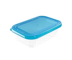Branq Mėlyna Rectangular food container mėlynas box 15,7x22,5 cm 1,5 L