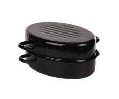 Altom Design Enamel roaster su dangčiu 2,8 L dia. 30 cm h 15 cm
