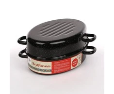 Altom Design Enamel roaster su dangčiu 2,8 L dia. 30 cm h 15 cm