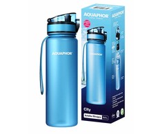 Gertuvė Aquaphor Buteliukas City melsva 0.5l