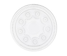 Stiklinė lėkštė „Daisy“ 17 cm