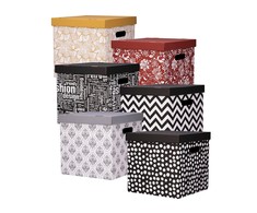Lumarko Decorative Cardboard Box 33X33X32CM