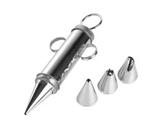 Metal cake decorator