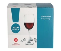 Royal Leerdam Diamond set of 6 red wine glasses 330 ml