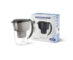 Aquaphor Simple Jug 2,8l without filter cartridge, juodas