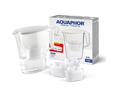 Pitcher water purifier Time 2,5l with three filters B25 Maxfor, baltas colour