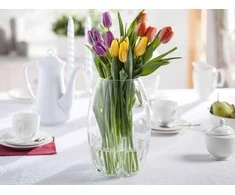 Tangerine vase 28 cm