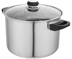 Emilio stainless steel casserole 24 cm su dangčiu 7L