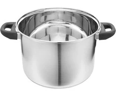 Emilio stainless steel casserole 24 cm su dangčiu 7L