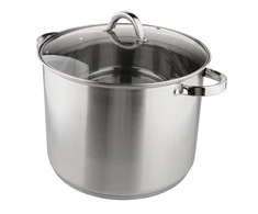 Altomdesign puodas su stikliniu dangčiu Fabio, 15 l