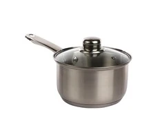 Fabio stainless steel sauce pan 16 cm 1,9 su dangčiu
