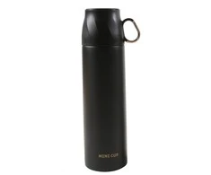 Thermos with Cup-Shaped Lid 500 ml, juodas with auksinis