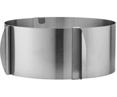 S/S cake mould 15x15x8,5 cm