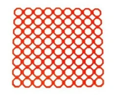 Sink grid-mat 29x26cm hard